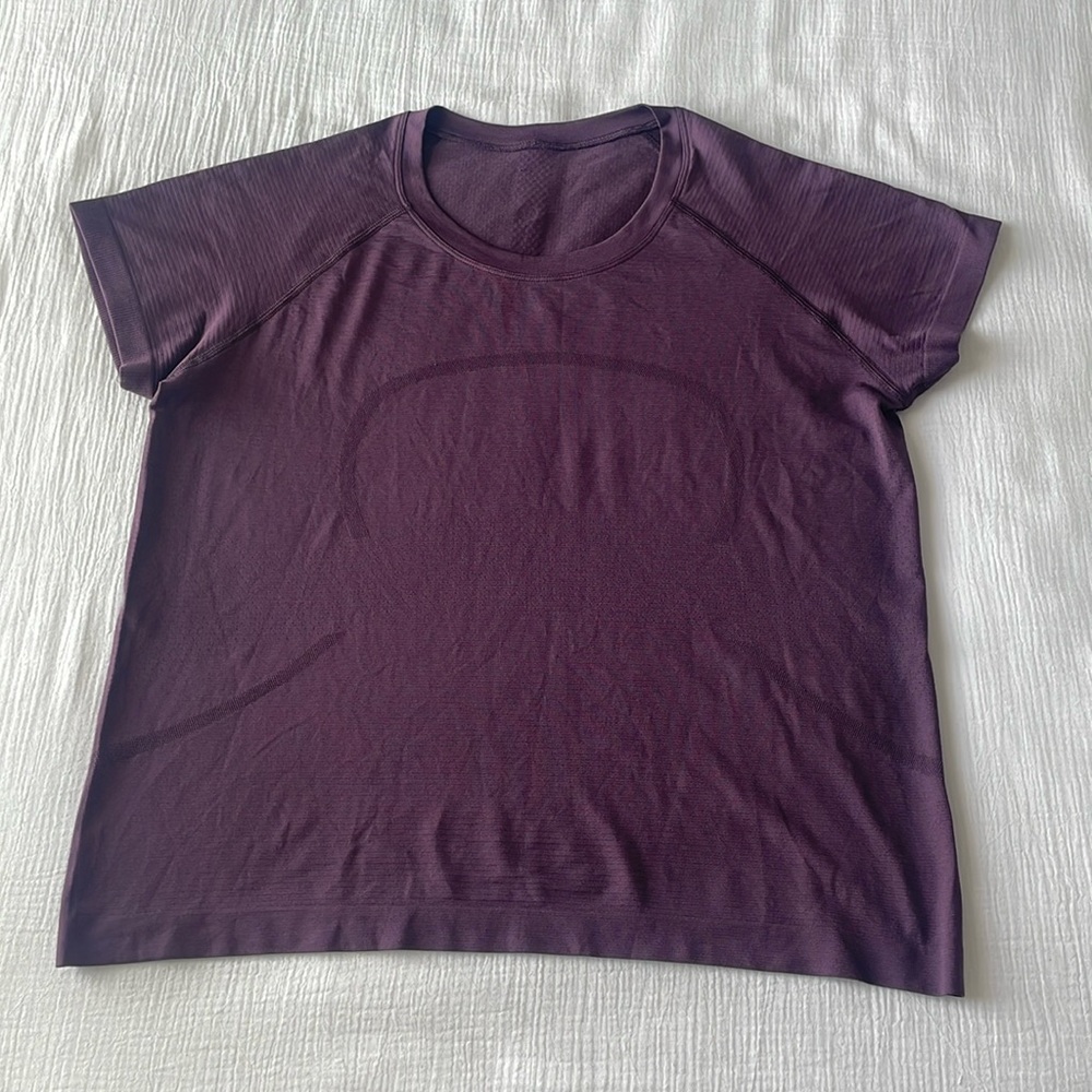 Lululemon Swiftly Tech Short Sleeve in Grape Thistle  Purple 12